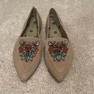 Boden pointed toe loafers. Gently worn.